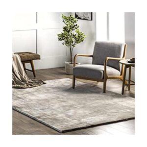 nuLOOM Loni Alfombra decorativa de pelo liso lavable a_1