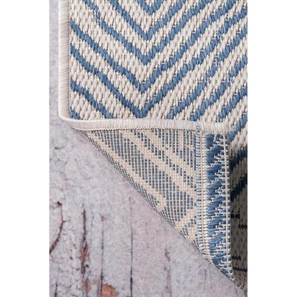 nuLOOM Alfombra ondulada Chevron para interiores y_4