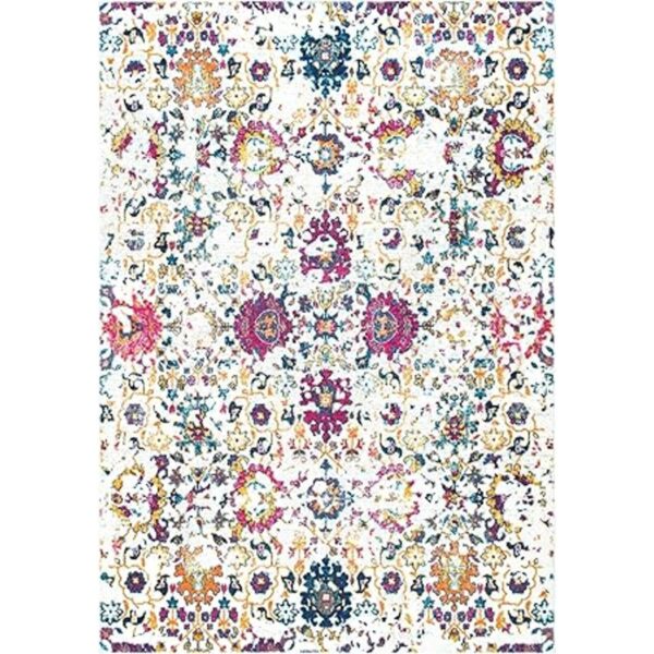 nuLOOM Alfombra floral de damasco y romero 3 x 5 pies_2