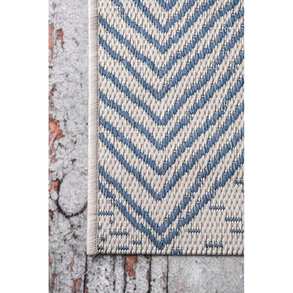 nuLOOM Alfombra ondulada Chevron para interiores y_3