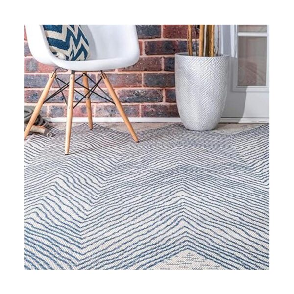 nuLOOM Alfombra ondulada Chevron para interiores y_2