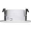 nicor iluminación 13002 WH 3.75 in. Anillo Blanco Bafle