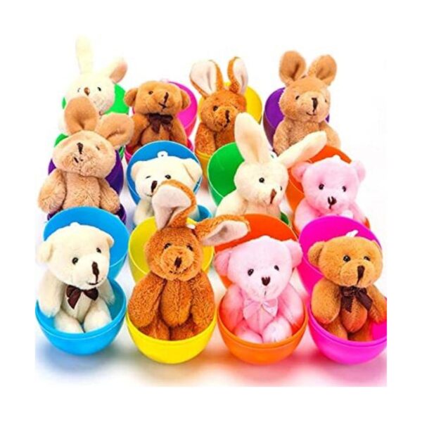 newbea huevos de Pascua con oso de felpa de_1