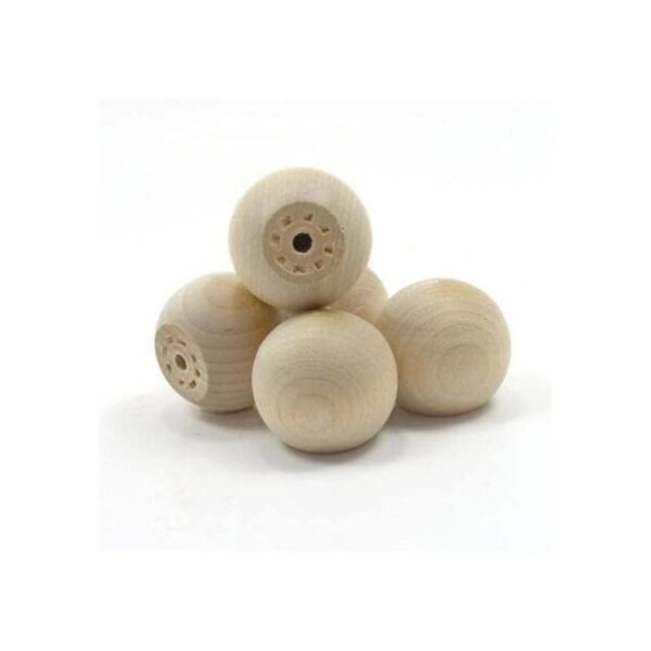 mylittlewoodshop Pkg De 25 Bola con base plana 34