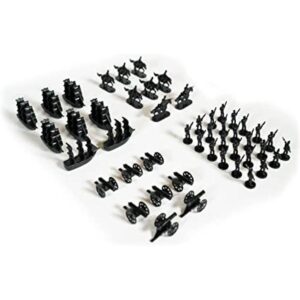 napoleónicas y Guerra Civil Miniaturas Militares Negro_1
