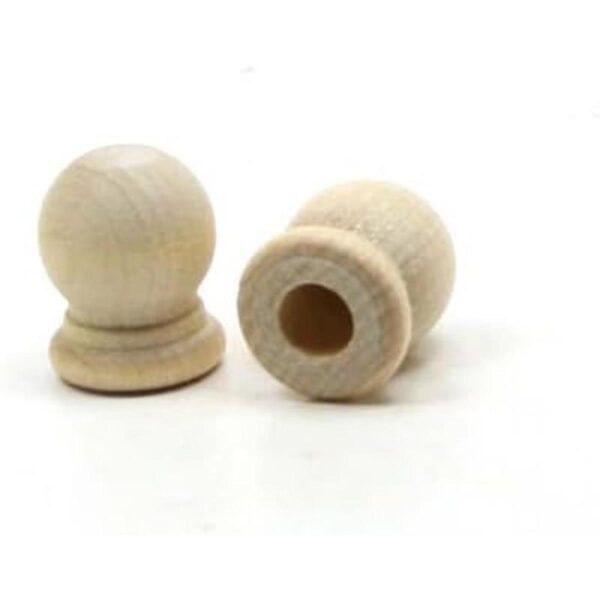 mylittlewoodshop Pkg de 25 Finial Dowel Pac 34 inches_5