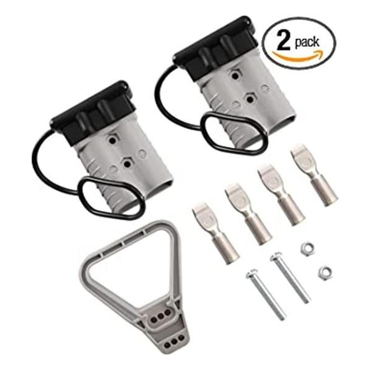 micrl 2 conectores rápidos de batería de calibre 20 de