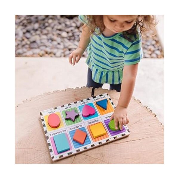 melissa doug formas de madera Chunky Puzzle Versión_2