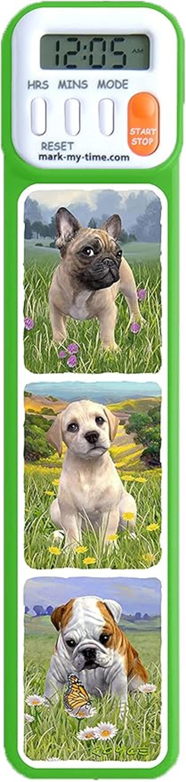 markmytime Marcador digital de cachorros 3D y temporizador