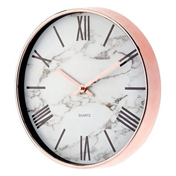 mDesign Reloj de pared moderno y elegante para la oficina