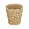 mDesign Seagrass Cubo de basura de doble tejido bohemio_1