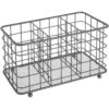 mDesign Farmhouse Modern Cubo organizador de_5