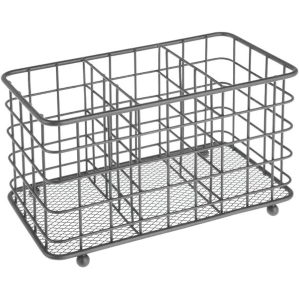 mDesign Farmhouse Modern Cubo organizador de_5