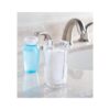 mDesign Dispensador pequeño de plástico desechable para_2
