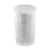 mDesign Dispensador pequeño de plástico desechable para_5