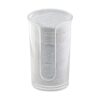 mDesign Dispensador pequeño de plástico desechable para_1