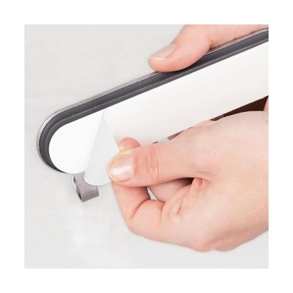 mDesign Estante de almacenamiento adhesivo de metal con 4