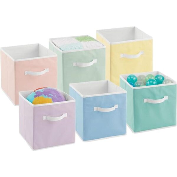 mDesign Caja organizadora de almacenamiento para armario_1
