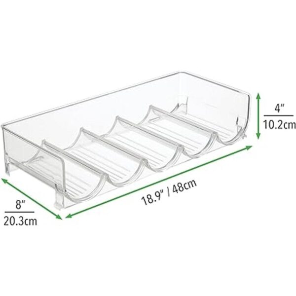 mDesign Organizador de almacenamiento para botellas de_4