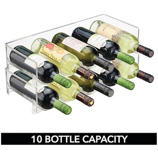mDesign Organizador de almacenamiento para botellas de_6