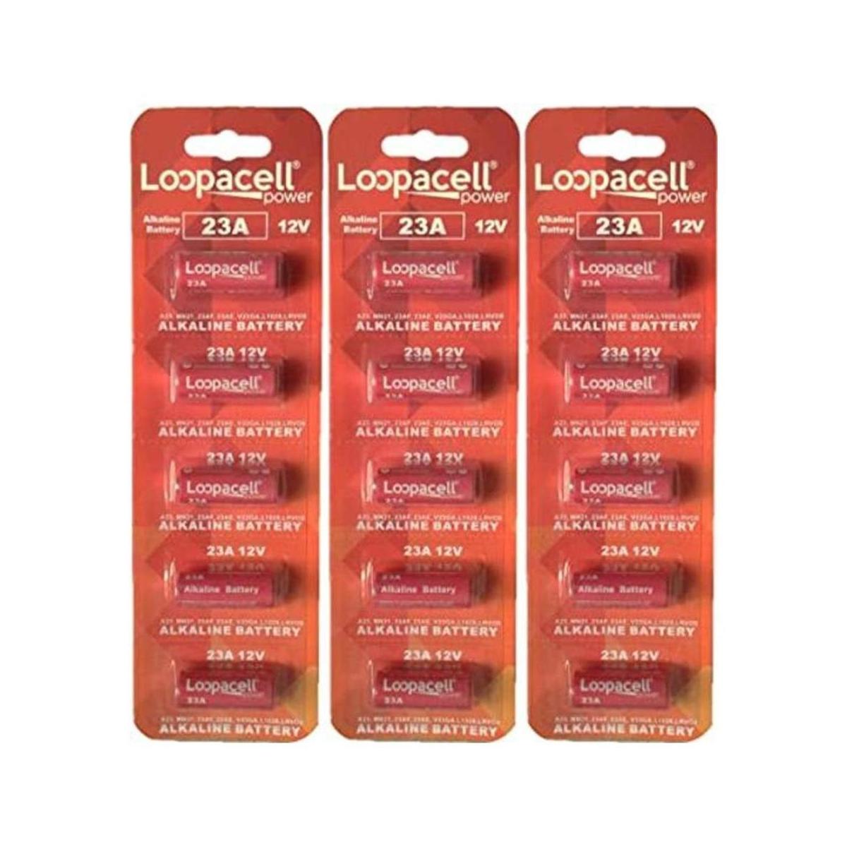 loopacell A23 23 a 2123 MN21 Batería de 12 V 15 PK