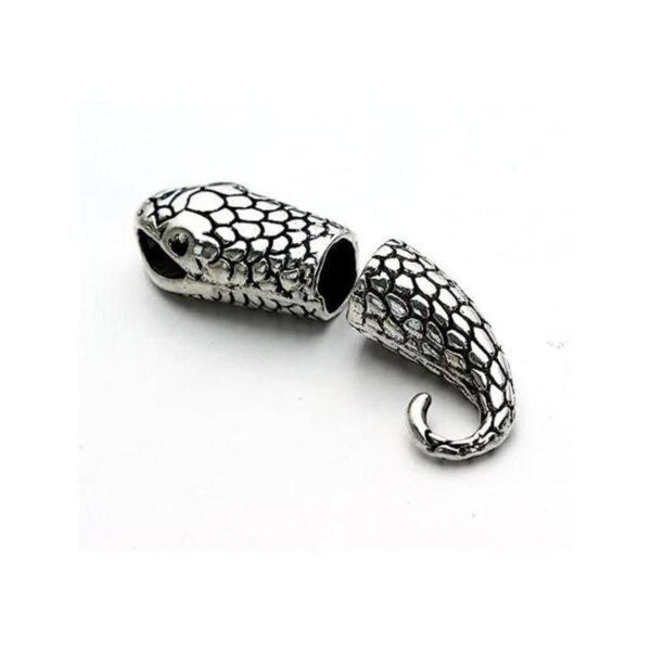 linsoir Beads 10 Sets Snake Head gancho cierre End Cap