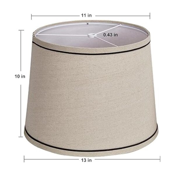lampshades Juego de 2 lámparas de mesa pantallas de pie