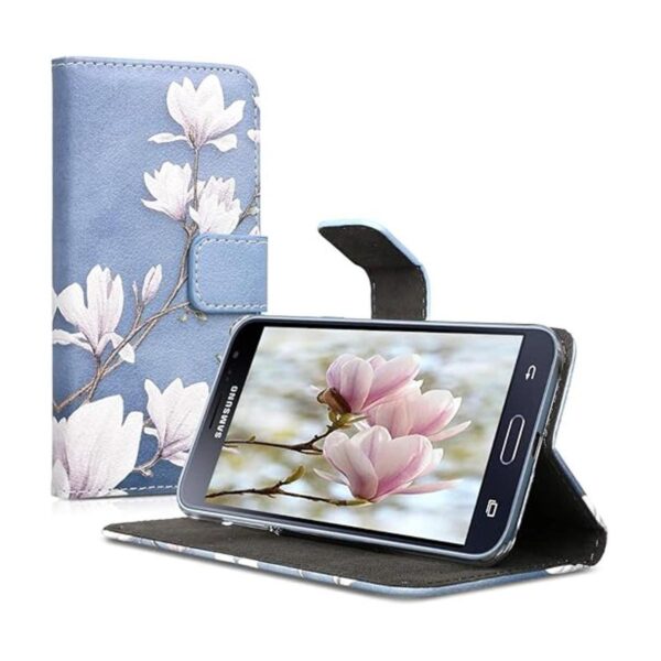 kwmobile Funda tipo cartera compatible con Samsung Galaxy_5