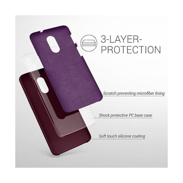 kwmobile Funda de silicona TPU compatible con OnePlus 6T_2