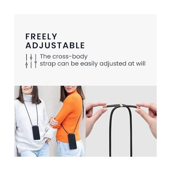 kwmobile Crossbody Carcasa para iPhone 7 Plus y 8 Plus_4