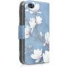 kwmobile Funda con tapa para iPhone 4 y 4S diseño de_3