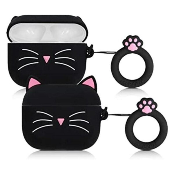 kwmobile Carcasa de silicona compatible con Apple AirPods_1