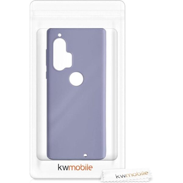 kwmobile Carcasa de silicona TPU compatible con Motorola_4