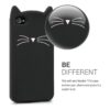 kwmobile Carcasa de silicona para iPhone 4 y 4S diseño_3