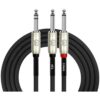 kirlin kirlin Cable Stereo Plug To Dual 14inch overol_2