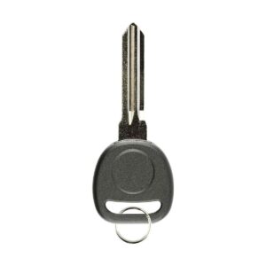 keylessoption Reemplazo Uncut Blank Ignition Key Negro_1