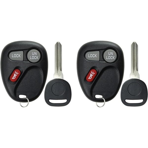 keylessoption Keyless Entry Remote Key Fob de coche y Key_1