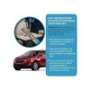 keyless2go Repuesto de Mando a Distancia sin llave 4 Botón_5
