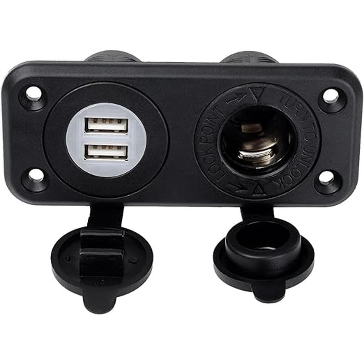 jtron1socket encendedor de cigarrillos adaptador de