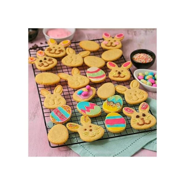jollylife Juego de 14 cortadores de galletas de Pascua