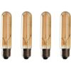 jklcom Vintage Edison foco LED 4 unidades T10T30_1