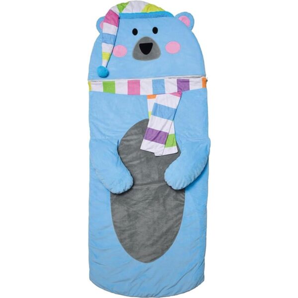 iscream Cozy Polar Bear Saco de dormir de felpa con forro_1