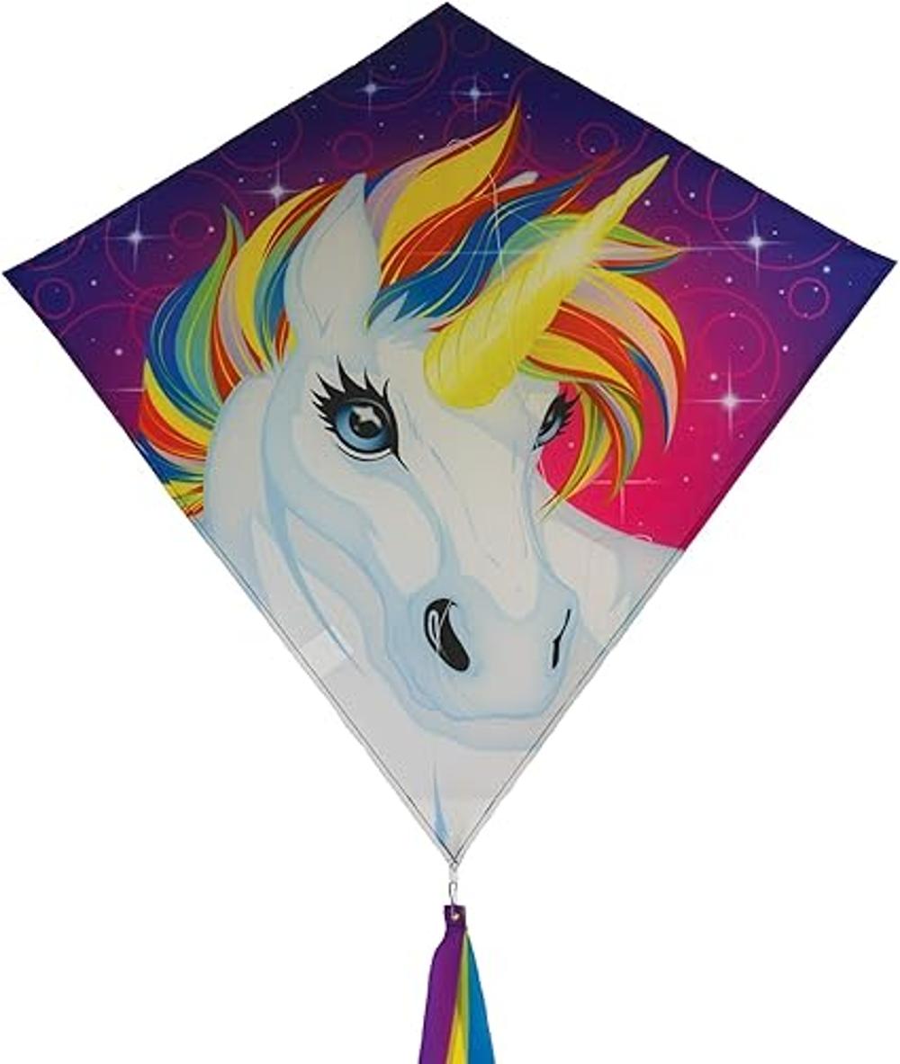 in The Breeze Cometa de diamante con diseño gráfico de