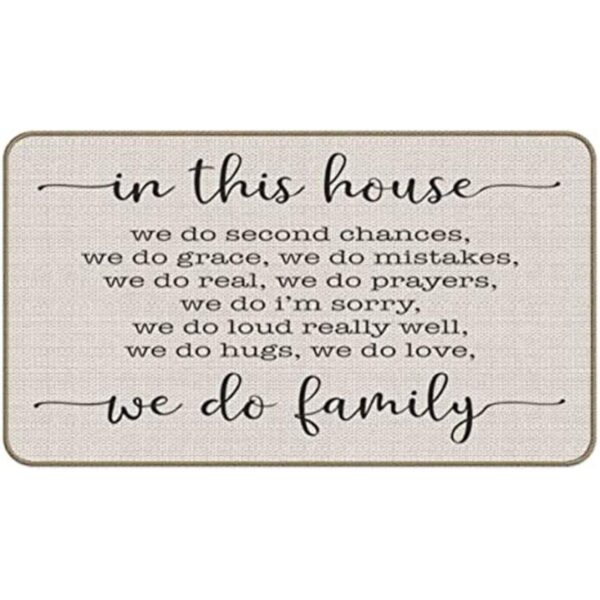 in This House We Do Family Tapete decorativo para_1