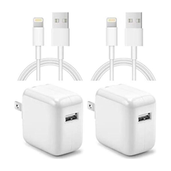 iPad Charger iPhone ChargerApple MFi Certified 2Pack_1