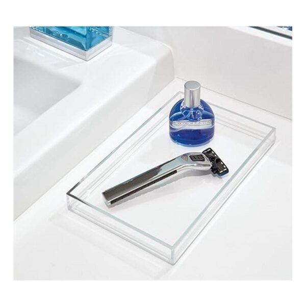 iDesign The Clarity Collection Bandeja de baño para_4