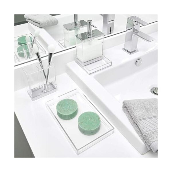iDesign The Clarity Collection Bandeja de baño para_5