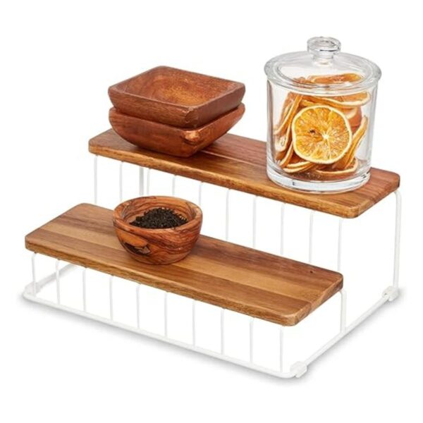 iDesign The Ría Safford Collection Organizador de madera_1