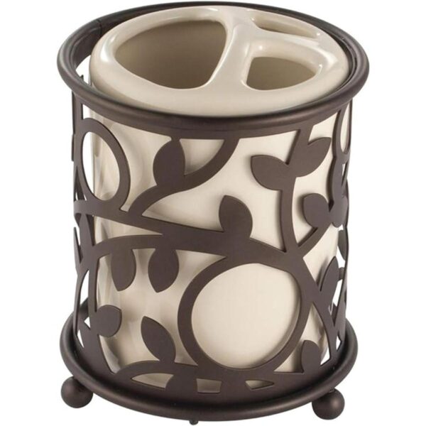 iDesign Soporte para cepillos de dientes de vid para_1