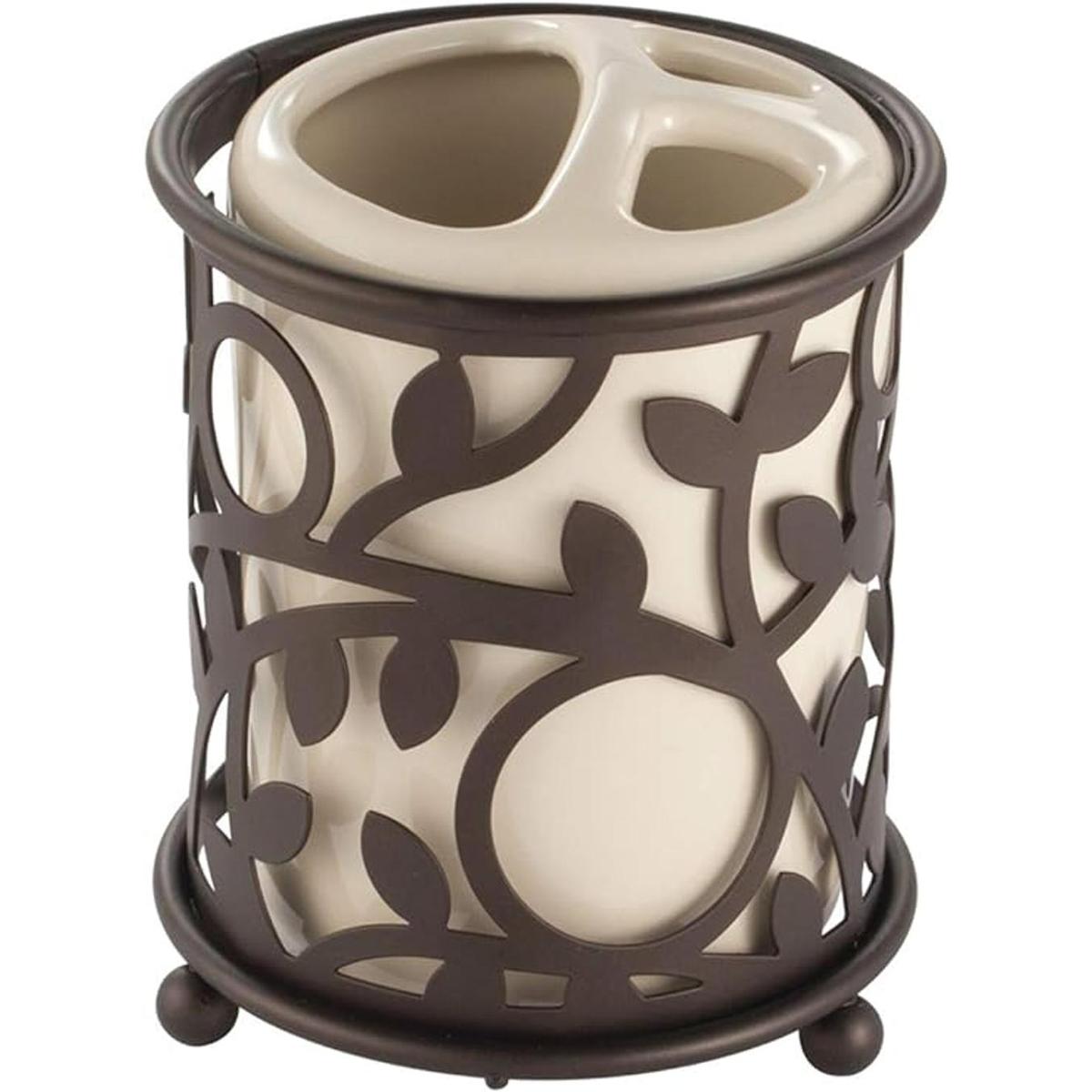 iDesign Soporte para cepillos de dientes de vid para